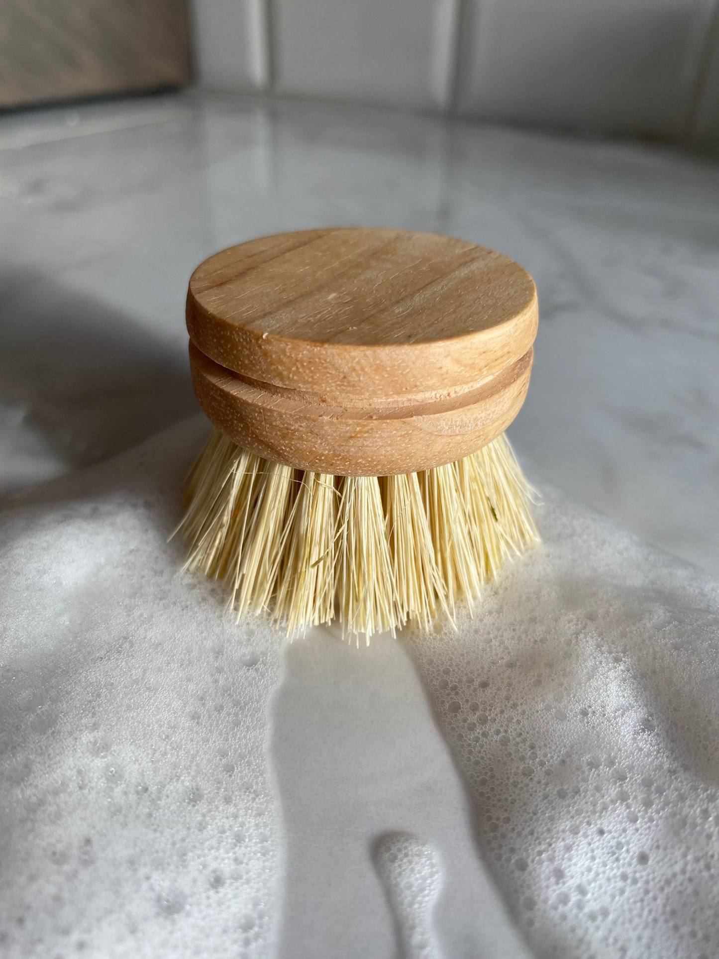 Rechargeable long bamboo brush